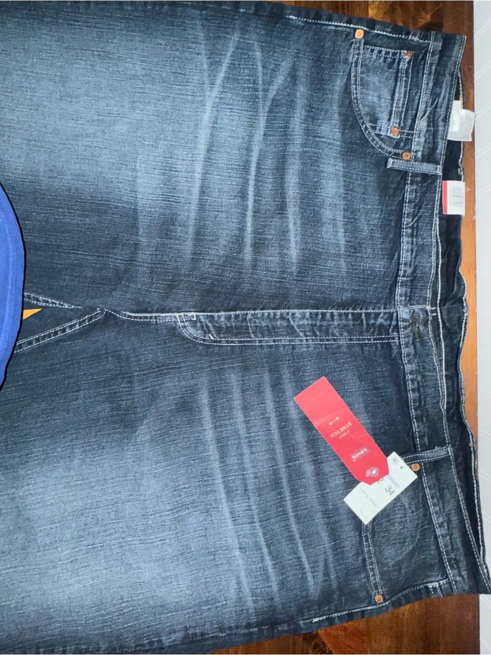 Levi's Men’s 559 Relaxed Straight Jeans in Dark Indigo 52x34